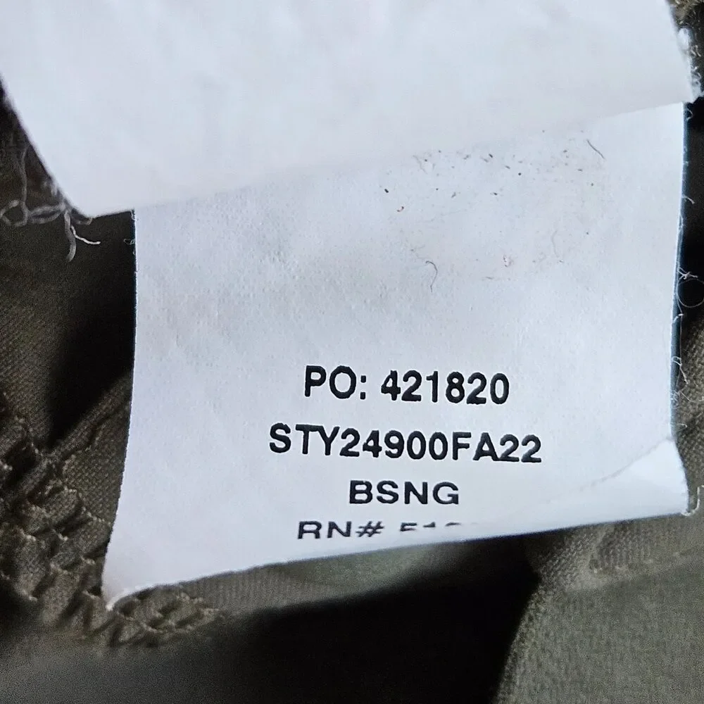 Patagonia Mens Landfarer Bike Shorts 12” Army Green Size 30 Stretch Lightweight